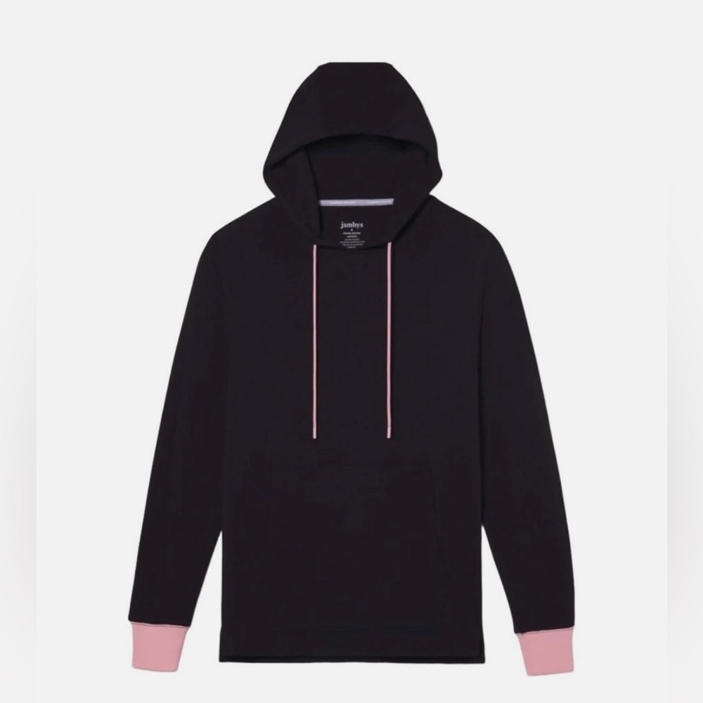 Jamby’s Unisex Black And Pink House Hoodie Size Small